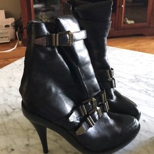 Jeffrey Campbell heeled leather boots